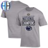 Official 2024 NCAA Division I Women’s Volleyball Penn State Nittany Lions National Champions 2024 Comfort Colors Two Sides Print Classic T-Shirt