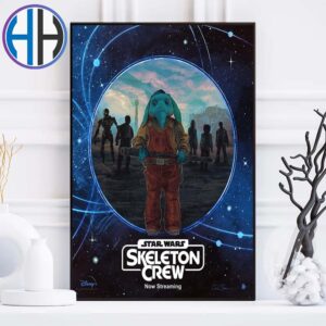 Official Poster For Star Wars Skeleton Crew For Episode 4 Home Decor Poster Canvas