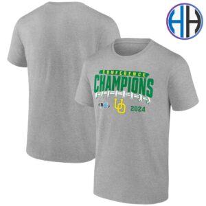 Oregon Ducks Endzone Rush 2024 Big Ten Football Conference Champions Vintage T-Shirt