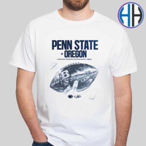 Penn State Nittany Lions Football Vs Oregon Ducks Football Matchup Big Championship Bound On December 7 2024 At Lucas Oil Stadium T-Shirt