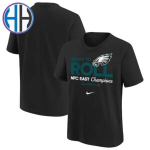 Philadelphia Eagles x Nike 2024 NFC East Division Champions Locker Room Trophy Collection Vintage T-Shirt