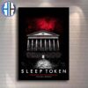 Sleep Token Exclusive Poster In Cardiff At Utilita Arena On 30 November 2024 Home Decor Poster Canvas