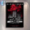 Sleep Token Exclusive Poster In Leeds At First Direct Arena On Monday 2nd December 2024 Home Decor Poster Canvas