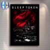 Sleep Token Exclusive Poster In London At The O2 Arena On Tuesday December 3rd 2024 Home Decor Poster Canvas