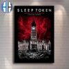 Sleep Token Exclusive Poster In London At The O2 Arena On Tuesday December 3rd 2024 Home Decor Poster Canvas