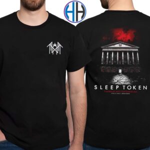 Sleep Token Exclusive Tee In Birmingham At Utilita Arena On 28 November 2024 Two Sides Print Premium T-Shirt