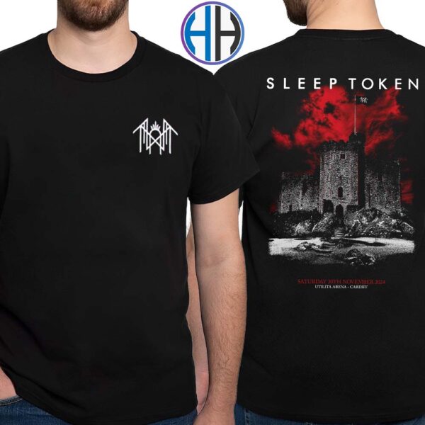 Sleep Token Exclusive Tee In Cardiff At Utilita Arena On 30 November 2024 Two Sides Print Classic T-Shirt