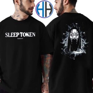 Sleep Token Worship Winged Insect Two Sides Print Unisex T-Shirt