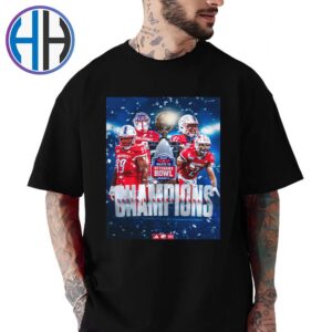 South Alabama Jaguars Football 2024 IS4S Salute to Veterans Bowl Champions Classic T-Shirt