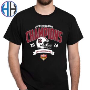 South Carolina Gamecocks Football NCAA College Football Season 2024 Champions 2024 Cheez-It Citrus Bowl Winners Unisex T-Shirt