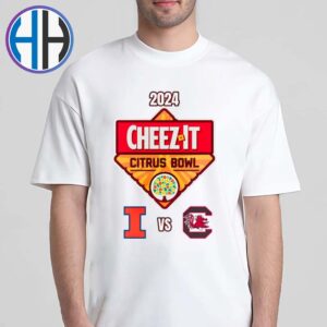 South Carolina Gamecocks Vs Illinois Fighting Illini 2024 Cheez-It Citrus Bowl College Football Bowl Game On December 31 2024 T-Shirt