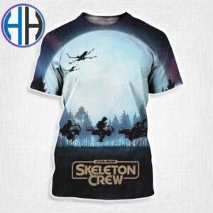 Star Wars Skeleton Crew Only On Disney Plus December 2nd Art By Andrew Swainson All Over Print Shirt