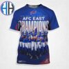 Buffalo Bills Beast Of The East 5x Consecutive AFC East Champions Back-To-Back All Over Print Shirt