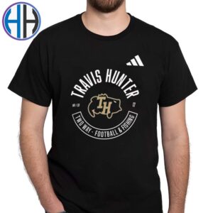 Travis Hunter Adidas Two Way Football And Fishing Classic T-Shirt