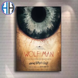 Wolf Man New Poster Only In Theaters January 17 Home Decor Poster Canvas