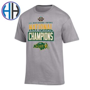 2024 NCAA Division I Football National Champions North Dakota State Bison Locker Room Unisex T-Shirt