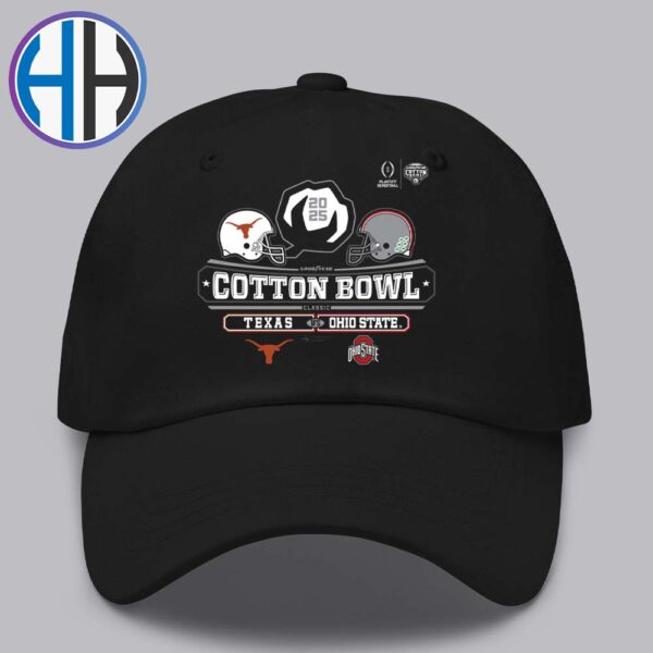 2025 Cotton Bowl Classic Matchup Ohio State Buckeyes Vs Texas Longhorns NCAA College Football Playoff Classic Cap Snapback Hat