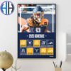 Houston Roughnecks Football 2025 UFL Regular-Season Schedule List Home Decor Poster Canvas