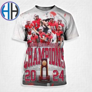 North Central College Cardinals Champions 2024 NCAA Division Stagg Bowl LI All Over Print Shirt