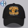 Official North Dakota State Bison Football Nat10nal Champions 2024-25 NCAA Division I Football Logo Classic Cap Snapback Hat