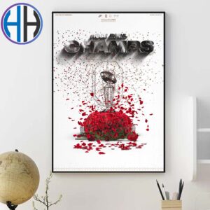 Ohio State Buckeyes Football NCAA College Football Season 2025 Champions 2025 Rose Bowl Winners Home Decor Poster Canvas