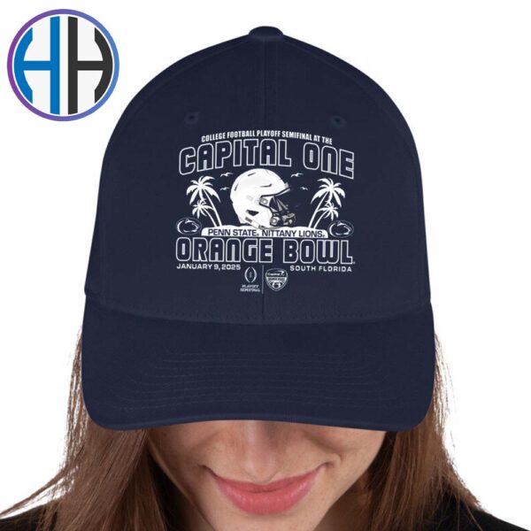 Penn State Nittany Lions College Football Playoff Semifinal At 2025 The Capital One Orange Bowl On January 9 2025 Hat Cap