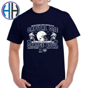 Penn State Nittany Lions College Football Playoff Semifinal At 2025 The Capital One Orange Bowl On January 9 2025 T-Shirt