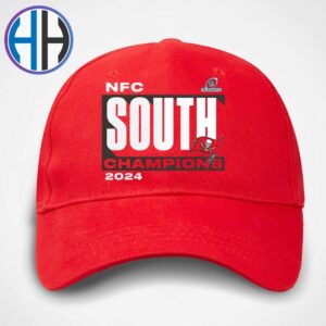 Tampa Bay Buccaneers 2024 NFC South Division Champions Conquer Classic Cap Snapback Hat